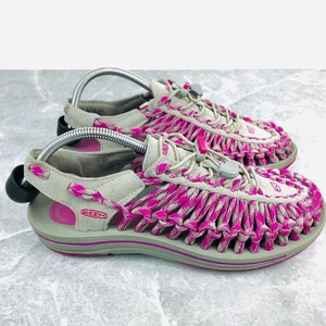 Keen Uneek Bungee Womens Size 9.5 Sandals Pink Hiking Fisherman‎ Outdoor Sandals